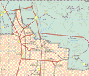 This map shows the major cities (ciudades) of Santa Maria de la Paz, Cosió, San Jacinto, La Punta, El Chayote.The map also shows the towns (pueblos) of Zacatequillas, Soledad de Abajo, El Salero, El Refugio de Agua Zarca, San Juan de la Natura, El Refugio de Providencia, Dieciséis de Septiembre, El Salto, El Valle de las Delicias, Puerta del Muerto, California, El Barranco, Ojo de Agua de los Montes, Mesillas.