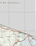 This map shows the major city (ciudad) of Sonoita.