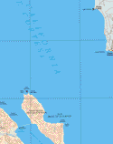 This map shows the National Park of Isla Angel de la Guarda.