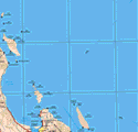 This map shows the major cities (ciudades) of La Paz. The map also shows the towns (pueblos) of San Evaristo, La Soledad, San Juan de la Costa, Pichilingue, El Coyote, Boca del Rosario.