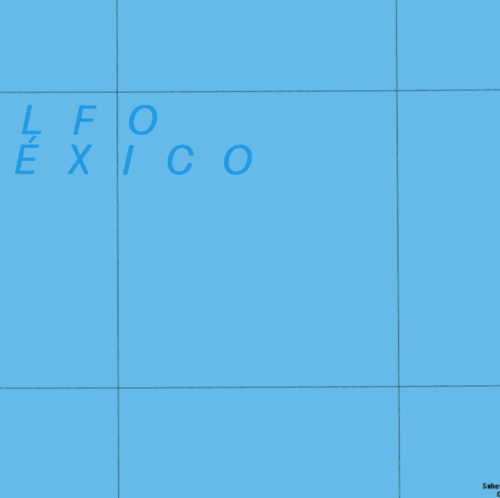 This map shows the Gulf of Mexico.