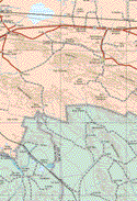 This map shows the major cities (ciudades) of Parras de la Fuente, La Viesca.The map also shows the towns (pueblos) of El Nilo, San Miguel, Talía, Cuatro Caminos, El Mogote, Tizoc, Mayran, La Cuchiya, El Sol, Paila, Veintiocho de Agosto, El Porvenir, San Francisco de Progreso, El Cuatro de Marzo, Boquillas de Refugio, Cruz Verde, Ejido Emiliano Zapata, El Abrevadero, Ejido Tanque de Menchaca, Ejido San Francisco de Barrial, Bajío de Ahuichila.