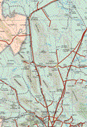 The map also shows the towns (pueblos) of Los Rincones, Las Presas, Candela, Valladares, El Cándido, San Pedro.