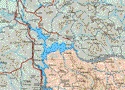 The map also shows the towns (pueblos) of La Soledad, Matamoros, Las Minitas, Puerto del Carrizo, Cuahuayutla de Guerrero, Barrio de Guzmán, maguey, La Pedregosa, Camino Real, El Bajío, Laguna de San Marcos, Estimucha, Aratichanguio, Carachurio, El Timón, Las Tareas, Guayameo.