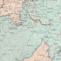 The map also shows the towns (pueblos) of Acatepec, Texoloc, Jaico, Tlatlecatla, Xochiatipan, Nanayatla, Cocotitla, Juntas Chicas, San Esteban, San Andrés, San Ambrasio.