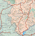 This map shows the major cities (ciudades) of San Pedro Limón.The map also shows the towns (pueblos) of La Ceiba, La Mesa, Paso de Guayabal, Monte de Dios, Rincón de Guayabal, Corral de Piedra, Bejucos, Salitre Palmarillas, San Simón, Palmar Chico, El Rancho, Santiago, Los Pinzones Matuz, San Francisco de los Pinzones, Cerro del Campo, Gruta, El Zapote, Cincuenta arrobas, Huisitla, San Francisco de Asís, Tlataya, San Juan Teliflan, Santa Maria, Tlacocuspan, Palmar Grande, Cirian Grande, Santa Maria, corral de Vigas, Mayaltepec, Santa Ana Zicatecoyan, Corral de Vigas, Pie del Cerro, Palma Torcida, Salitrillo, Juntas del Río Limón, El Monton, Las Juntas, Coagulotes, El Gavilán, El Zopilote, El Naranjo, El Zapote, Azubil, Ranchos Nuevos, Vuelta del Río, Limón Terrero, San Antonio del Rosario, Nuevo Copaltepec.