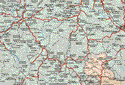 The map also shows the towns (pueblos) of Río Limón, Olleras de Bustamante, Cosoltepec, Santiago Charumba, San Francisco Huapanapan, San Pedro y San Pablo Tequixtepec, Malimaltepec, Santa Catarina Zapoquila, Tlacuilatepec, Magdalena Tetaltepec.