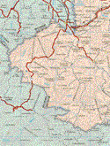 This map shows the major cities (ciudades) of Ahuhuetzingo, Tlancualpican, Santa Ana Tecolapa, Huhuetlan el Chico, San Miguel el Ejido, Chiautlan de Tapia.The map also shows the towns (pueblos) of Derramadero, Tilapa, Colon, Coayuca, Temascalapa, Atzata, El Organal, Chietla, Atencingo, Escape de Lagunillas, Joaquín Camaño, San Antonio las Iguanas, Tzicatlan, El Terrero, San Martín la Flor, La Palma, Jolalpan, Ayoxuxtla de Zapata, Senteocala, Mitepec, Xochitepec, Pilcaya, Santa Mónica, Santa Maria Cohetzala, Quetzotla, La Ciénega, Coacalco, Ixcamilpa.