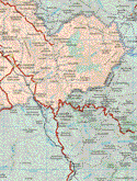 This map shows the major cities (ciudades) of Ajalpan, San Sebastián Zinacatepec, Calipan, San José Miahuatlan, Coxcatlan.The map also shows the towns (pueblos) of Colonia Veinticuatro de Febrero, Rancho Nuevo, Teotalco, Santa Maria del Monte, Antiguo Caporalco, Caporalco Buenos Aires, Eloxochitla, San Luis del Pino, Estopulco, El Suspiro, Tepetzizintla, San Esteban Necoxcalco, Moyotepec, Mazatianquixco, Vista Hermosa Zayulapan, Tepetlampa, Alcomunga, Villa del Río, Nativitas, Boca del Monte, Tlacotepec de Díaz, Cinco Señores, Acatepec, Cacatoc, Tecoltepec, Zoquitlan, Tecoltepec, Xitlama, Coyomeapan, San Juan Cautla, Cuitzala, San José Axuxco, Guadalupe Victoria, San José Tilapa, Coyomeapan, San Juan Cuautla.