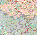 This map shows the major cities (ciudades) of El Refugio, El Carmen, La Loma, Rayón, Tierras Coloradas, San Ciro de Acosta, Quelatillo, Carrizal.The map also shows the towns (pueblos) of San Diego, El Pescadito, Aguacate, Ojo de Agua Seco, Bordo Blanco, Paso Real, Miguel Hidalgo, Redención Nacional, El Pantano, Cerrito de la Luz, Ejido Obregón, Agua de Gamores, Plazuela, San Sebastián, El Naranjito, Joya de los Novillos, Puerto Martínez, El Pajarito, El Nogalito, Tepehuajal, El Carrizo, San Andrés de los Timones, Puerta de Salto, Santa Catalina, Agua Nueva, El Fuertecito, El Relámpago, Capadero, El Refugio, Lagunillas, La Reforma, Anteojos, Tanfu, Santa Maria Acapulco, Limón, Las Lagunitas.