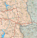 The map also shows the towns (pueblos) of Los Torreones, San Pedro de la Cueva, La Rancheria, El Sapo, La Cebadilla, San Jose de Batuc, Agua Fria, El Pango, Tiopar, Santa Teresa, El Guasinal, Las Rastras, El Novillo, El Aguaje, Sahuaripa, El Llano Colorado, Reberiquito, La Estrella, Guadalupe Grande, Aguaje del Monte, soyopa, Cajon de Onapa, Mulatos, El Porvenir, San Javier, Tonichi, Guaguasari, Las Pilas, Onavas, Suaqui Grande, Sombrerete, El Realito, La Dura, Mesa grande, Rio Chico, Santa Ana, Potrero de Galindo, Guadalupe, La Arena, El Trigo, Los Garabatos, El Porvenir, Palos Quemados, La Ventana, La Matanza, El Disparate, El Palmanto, Rosario, El Paulino, El Pinno, La Soledad, Lo de medina, Cuba, Nuri, Palma Cuata, Paredones, La Estrella, Nuri, Tarahumaris.