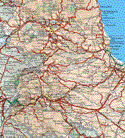 This map shows the major cities (ciudades) of Perote, Xalada Enríquez, Villa Zempoala, José Cardel, San Marcos de León, Atzacan, Fortin de la Flores, Cordoba, Orizaba, Río Blanco, Nogales, Ciudad Mendoza, Ixtaczoquitla, Cuitlahuac, Cosolapa.The map also shows the towns (pueblos) of Jalatzingo, Atzalan, Altotongo, Adolfo Moreno, Salvador Díaz M., Montero, San Alonso, Palma Sola, Tatasta, Acatlan, Jonayas, El Viejo, Las Vigas de Ramírez, Marías, Alto Lucero, Coacoaczitla, Lilotecec, Rafael Lucio, La Reforma, Cerro Gordo, Zoyacurita, El Castillo, Los Picados, Mesa de Guadalupe, Las Lajas, El Limón Totalco, La Tinaja, Actopan, Mazomboa, Tenextepec, Pancho Villa, Dos Ríos, La esperanza, Santa Rosa, El Zapetito, Paso de la Milpa, Plan del Río, San José Achichinca, Xico, Teocelo, Tuzarrapa, El Palmar, Los Idolos, Playa Chachalacas, Ursulo Galván, Villa Emiliano Zapata, Apazapan, Tlaltetela, Cosautlan de Carvajal, La antigua, Puente Nacional, Tenampa, Mata de Indio,  Santa Maria Tajeta, Paso de Ovejas, Totome, San Julián, Thitla, Tierra Colorada, Dilfino A., Tlacoltepec de Mejia, Valente Díaz y la Loma, Villa Hermosa, Tenenexpan, Gral. Heriberto Jara, Jamapa, Tetelzingo, Xocotla, Tomatlan, Ocoyotlan, Camarón de Tejada, soledad de Doblado, Chocamar, Paso del Macho, Monte Blanco, Naranjos, El Rancho, La Peña, Dos Ríos, Atoyach, La Charca, Gral. Miguel Alemán, San Francisco, Amatlan, Colonia Ejidal, Paraje Nuevo, Paso Mulato, Tamarindo, Guadalupe, Palmillas, Colaxtla, Tuxpanguillo, Omealca, Mata Naranjo, La Lima, Las Trancas, Piedras Negras, Acultzingo, Omealca, Bajo Grande, magdalena, Atzompa, Tequila, Zongolize, El Potrero, Plan de Libre Presidio, Motzorongo, Rodríguez Tejeda, Joachis, Tezonapa, Laguna Chica, El Jicaro, Tierra.