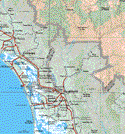 The map also shows the towns (pueblos) of Jocaixtle, San Francisco de Lajas, Carboneras de Milpillas.