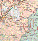 This map shows the major cities (ciudades) of Ignacio Ramírez, José Guadalupe Aguilera, Ciudad Guadalupe Victoria, Antonio Amaro, Ramón Corona, Colonia Hidalgo, Cinco de Mayo, Victoria Durango, El Nayar, Villa Unión, Vicente Guerrero.The map also shows the towns (pueblos) of La Sauceda, Francisco Javier Mina, San José de Avino, Alvaro Obregón, Luis Moya, Venustiano Carranza, Juan Aldama, Ignacio Allende, Emiliano Zapata, Francisco R. Serrano, Francisco I. Madero, Calixto Contreras, Emiliano Zapata, La Roca, San Angel, Héroes de Chapultepec, Castillo Najera, José Guadalupe Rodríguez, Parrillo Puerto, Cuauhtemoc, San Marco, Colonia 20 de Noviembre, General Carlos Real, las Huertas, El 2 de Abril, Pedro Vélez, Colonia Purísima, Ignacio López Rayón, El Tokoso, Juan R. Cevallos, San José del Molino, Francisco zarco, Morcillo, francisco Villa Viejo, El Arenal, Independencia y Libertad, Tuntan, Cieneguilla, Narciso Mendoza, La Ochoa, Heroe de Nacozori, Dolores Hidalgo, José Refugio Salcido, los Angeles, El Durazno, La Terreria, El Pilar de Zaragoza, Colonia Minerva, Nombre de Dios, Rojas, La Joya, General Gabriel Hernández, Santiago Balacoya, Plan de Ayala, Tomas Urbina, Nicolás Romero, El Venado, Amado Nervo, Gral. Gabriel Hernández, Boca de Mezquital, San José de la Parrilla, San Francisco Javier, San Isidro de Murillos, La Flor, El Troncon, Cebollitas Milpillas Chico, San Francisco del Mezquital.