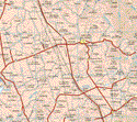 This map shows the major cities (ciudades) of Ojuelos, San Luis de la Paz, Mineral de Pozos, Doctor M., El Capulín, San José Iturbide.The map also shows the towns (pueblos) of Noria de Alday, La Presita, La Granja, El Vergel de Guadalupe, Adjuntas, La Ceja, San Cayetano, Labor de Gamboa, La Palencia, Santiaguillo, Los Mulatos, San Antonio de las Viejas, Pozo Hondo, La Carretera, Peñuelas, El Rosalito, Jalapa, San isidro, Mesa del Escalante, La Estancia de las Flores, Ovejas, Coporo, Catalán, Garabatillo, Cascarero, Manzanares, San Juan Malinto, la Plazata, La Leona, La escondida, La California, La Esperanza, El Maravillal, La California, La Esperanza, Estacion Lourdes, Pozo Blanco, Misión de Chichimecas, Cañada de Moreno, El Carmen, Las playas, Covadonga, La Laguna Seca, Garibaldi, El Carmen, Montelongo, Delgadillo, El Llano Redondo, La Semita, El Pájaro Bobo, La Puerta de San francisco, San Isidrito, La Escobilla, Puerto de Trojes, Fátima, San Pablo, La Merced, Loma de Buenavista, Ranchito de San José, Sacromon, Los Amoles, Don Sebastián, El Colorado, Jamaica, San Jerónimo, El Ramillete, San Ernesto, Carbonera de Guadalupe, San Rafael, San Isidro de la Estacada, La Venta, La Gruta de Abajo, La Joya, Ex Hacienda de Santa Ana, La Laguna, Ejido La Begoña, El Escalar, San Cristóbal, Pozo de Balderas, El Refugio, Tres Palmas, Puerto Blanco, Cabu, Morisquillas, Miranda, Arroyo Seco, Los Galvanes, La Palmilla, La Concepción, Jesús Maria, Pozo Blanco del Capulín, El Magueyal, Los Galvanes, La Cuadrilla, Las Cañas, Los Rodríguez, La Yerbabuena, Ojo Zarco, Atonilco, Cruz del Palmar, Rancho Nuevo, La Biznaga, Palo Colorado, La Talega, Marroquín de Abajo, Pozo de los Líneas, Puerto de Sosa, Clavellinas, Corral de Piedras de Arriba, La Calera, El Jovero, el Arenal de Arriba, La Alameda, Santa Anita, Ojo de Agua del Refugio, La Venta.