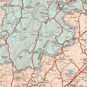 This map shows the major cities (ciudades) of Villa Hidalgo, Teocaltiche, Yahualica de Gonzáles Gallo.The map also shows the towns (pueblos) of Santa Rita, La Ciénega de Quijas, El Rosario, Tepusco, Michoacanejo, Mexticatan, El Santuario, Cañadas de Obregón, Jalostotitlan, Husquilco, Manalisco, San Cristóbal de las Barrancas, Huaxtla, Ixcatan ,Ixtlahuacan del Río, Palos altos, San Juan del Monte, La Garruña, Ocotic, Las Cruces, Jochitlan, Cuquio, Teponahuasco, San José de Buenavista, Mezcala, Valle de Guadalupe, Palo Dulce, Pegueros, Mazatitlan, Los Cerritos, San Francisco, Marandila.