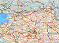 This map shows the major cities (ciudades) of Los Pilares, Tahuato de Guerrero, La Piedad de Cabadas, Yurecuaro, Tahuanto de Guerrero, Vista Hermosa de Negrete, Los Charcos, La Soledad, El Capulín, Ibarra, Tinaja de Vargas, San José de Vargas, Quiringuicharo, San Gregorio, La Angostura, La Arena, Ixtlan de los Hervores, Morelos, La Luz, El Coliseo, Patzimaro, Churintzio, La Plaza de Francisco J. Mújica, San Simón, La Palma, Venustiano Carranza, El Paracho, San Simón, La Soledad, Penjamillo Degollado, El Fresno, Jiquilpan de Juárez, Azuayo de Morelos, El Platanar, Francisco Sarabia, San Martín Tolojan, Villamar, Las zarquillas, Cerrito Colorado, Jaripo, Santa María, Emiliano Zapata, Chonotzio, San Antonio Guaracha, Santiago Tangamandapio, Aquiles Serdan, El Llano Villa Zapata, Jacona de Plancarte, Atecuario de la Constitución, Atacho de Regalado, La Rinconada, Arios de Rayón, La Ladera, Jacona de Plancarte, Huitzo, La Hierbabuena, Acuitzaramo, Urepetiro, Tlazalaca, Santiago Tamandapio, Tierras Blancas, San Antonio Ocampo, Tlazazalca, Villa Mendoza, Gómez Farias, Puretepec de Echaiz, Guadalupe Victoria, Tangancicuaro de Arista, Etucuaro, Valle de Guadalupe, El Pedregal, El Carapan.The map also shows the towns (pueblos) of El Tequesquite, Monteleon, El Refugio, El Camiche, La Joya, Tanque de Peña, Zaragoza, Japacario, Tarimoro, Cerro Colorado, Los Guajes, Ticuitaco, Numaran, La Jaula, El Triunfo, Taquiscuateo, San Vicente, La Noria, La Tepuza, La Cuestita, El Fortín, Zinaspero, Ecuandureo, El Salto, Zinapero, Ucacuaro, El Tigre, Cerro de Pescaderos, Puerto de León, Ojo de Agua, Las Torcazas, Moreno de Valencia, Atencuario de la Constitución, La Zavila, El Rincón del Mezquite, Rincón San Andrés, Barranca de la Gloria, Santa Bárbara, El Zapotito, San Francisco, El Fresno Tumbuscato, Paredones, El Flechero, Santa Juanico, Rincón del Chino, Tarimoro, El varal, Las Hucuares, La Cantera, El Cerezo, Los Lobos, La Estancia Igarteña, Tierras Blancas, Gallinas, Torrecillas, El Circuno, Megallanes, El Sauz de Magaña, Jamanoucuaro, Aquiles Serdan, El Chupadero, La Estancia, El Platanar, Dos Estrellas, La Cantera, Galeana.
