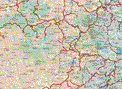 This map shows the major cities (ciudades) of Querendaro, Huajumbaro, Ojo de Agua de Bucio, Tzintziagarno, Ciudad Hidalgo, Tlalpujahua del Rayón, Mineral de Angangueo, El Paso, Ocampo, Tuxpan, Saraguate de los Bernal, Nicolás Romero, Benito Juárez, Paticuaro, Morelos, San Antonio Villalongin, Agostitlan, Tafetán.The map also shows the towns (pueblos) of Río de Parras, Cañada del Agua, San Miguel Las Cuevas, Real de Olzumatlan, La Joya, San José Carpintero Pueblo Viejo, Ziroridaro, Ojo de Agua del Cueval, Guiondo, San Pedro Jacuaro, San Nicolás Cuchipitio, El Hoyero, Casas Pintas, Corral Falso, San Vicente el Chico, los Pozos, San Matías el Grande, Rincón de Escobedo, San Juan, Emiliano Zapata, Los Sauces, Tupataro, Guadalupe Victoria, San Pedro Tarimboro, El Oro de Hidalgo, , Puerto de Bemeo, Puente de la Tierra, , La Loma, San Rafael, Rosa Azul, San Jerónimo Pilitas, La Cruz, Apofo, Senguio, Epunguro, Ejido el Rosario, San Luis, Tercera Manzana Francisco Serrato, Macutzio, Irimbo, San Lorenzo, Querendaro, Loma de Chupro, Turundeo, Cofradía de Guadalupe, Laguna Seca, El Malacato, Puentecillas, Macho de Agua, Naranjo, Seis Plos, Las Peras, Landero, Santiago Copandaro, La Loma, Sosepuato de Guerrero, El Paso de la Virgen, Tuzantla, Puerto Cultareo, Huaniqueo, Jazmín, La Ortuga, El Aguacate 1ª Sección, San Bartolo Cuitareo, Puerto Pucualto, El Agostaderto, Las Peras, Los Tomones, Pie de la Mesa, Monte Oscuro, Tzitzio, El Caracol, La Palma, Los Quitzillos, El Aguacate 1ª Sección, El Astillero, Piedra Parada, Laurelitos, Paso Ancho, La Bufita, Las joyitas, La Bufa, Los Zacatones, Los Sauces, El Banco, Veinte de Noviembre, Santa Rosa, Mesa del Ocampo, Huanguitio, Joya de Vigas, Carrizal, La Soledad Chiquita, Llano de los Puercos, La Mesa, de Enandio, Enandio, Manzana de la Mora, El Guayabo, Tepamal, La Fresada, El Cirio de Cementillos, El Encinal, Las Lagunas, Irapeo de Madero, Plan de Guadalupe, El Olivo, El Ranchito, Timbuscatio, Las Joyas, Tripetio, Los Otates, Llano Grande de Zapote Grande, El Ranchito.