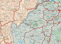 This map shows the major cities (ciudades) of El Limón de Papatzindan, Huetamo de Núñez.The map also shows the towns (pueblos) of Charcos Verdes, El Guayabito, Buena Vista, Acucha, Tremesito, Cuarangueo, Brasil, Agua Fría, Zirucuaro, Paso de Tierra, La Guacamaya, Mesa la Palma, El Zapote de los Herrera, El Ranchito, Mesa de la Palma, La Pluma, El Entrinque, Purungueo, La Carretita, Compandaro, El Entronque, Las Parotas del Terreno, Copandaro, El Zapote de Cuendeo, Cerbas de Trujillo, Las truchas, las Palmas, La Papaya, Tiquicheo, Huahuasco, Lampasos, Paso de Núñez, La Tamacua, El Manchique, Ocuaro, El Aguacate, La Laja, La Laguna, La Estancia, El Paso, Parota Cutzlo.