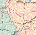 This map shows the major cities (ciudades) of Tetecala de las Reformas, Puente de Ixtla, Amacuzac.The map also shows the towns (pueblos) of Chavarria, Mazatepec, Coatetelco, Michapa, Cuautitla, Apanzingo, Ahuhuetzingo, Contlalco, Cuachichinola, San Gabriel de las Palmas, Huajintlan, Miahuatlan, El Coco, Coahuixtla, Cajones, Rancho Nuevo.