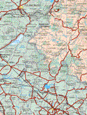 This map shows the major cities (ciudades) of Venta Grande, Los Cazares, Zacatzingo, Zacatlan, Ciudad de Chignahuapan, Villa Cuauhtemoc.The map also shows the towns (pueblos) of Teopancingo, Chicocuetla, Beristan, San José Ayotla, Tejamamles, Zempoala, Ahuazotepec, Xochicuatla, Ahuacatla, Laguna Seca, Las Lajas, Metepec, Pueblo Nuevo Peñuelas, Colapa, Tlatempa, Ocojala, Acoculco, San Francisco Terrerillos, Cruz Colorada, Ayotla, San Miguel Tenango, Tres Cabezas, San Isidro Coliuca, Tecoloquillo, Las Mesas, Atlamaxac, Loma Alta, Aquixtla, San Luis del Valle. San José Atzintlimeya, Chicbicaxtla, Llano Grande, Rinconada, Atesquilla Copasola, San Antonio de los Pinos, El Cerro, Calpaneria Atezquilla.