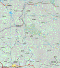 This map shows the major cities (ciudades) of Tierranueva, San Luis de la Paz