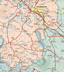 This map shows the major cities (ciudades) of La Estancia, Santa Cruz Escandon, San Juan del Río, Paso de Mata, Puerta de Palmillas, El Cazadero, Amoalco.The map also shows the towns (pueblos) of San Antonio, El Coo, Arcilla, El Rosario, Cerro Gordo, El Sitio, Vaquerías, Dolores Cuadrilla de En medio, Vaquerías, Puerto de Alegrías, El Jazmín, Ojo de Agua, Salto de Vaquerías, Buenavista, Soledad del Río, San Miguel Arcángel, La Mesa, Santa Lucia, Santa Rita, El Baton, Quintillos, Hacienda Blanca, Tuna Mansa, Santa Bárbara de la Cueva, Hacienda Blanca, San Sebastián de las Barrancas, Estancia de Santa Lucia, San Pedro Denxhi, La Laborcilla, San Miguel Deheti, La Cruz, El Saucito, San Bartolomé del Pino, El Tepozan, El Apartadero, El Bothe, San Idelfonso Tuctepec, San Pedro Tenango, La Ladera, Mesillas, San Miguel Tlacaltepec, La Manzana, Mesillas, Chilteje de Garabato, El Lindero, La Torre, La Piedad, Loma Linda, San Pablo, San Felipe, Santiago Mezquititlan.