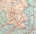 This map shows the major cities (ciudades) of San Vicente Tancuayatab, Tanquian de Escobedo, Tamazunchole.The map also shows the towns (pueblos) of La Lima, Nueva Primavera, Las Sabinas, El Chote, Tampacoy, La Confianza, Moctezuma, El Saucillo, San José el Viejo, La Pila, El Sidral, San Miguel, El Detalle, Santa Anita, Las Almas, Tanchanacio, Ojo Caliente, Tanzazolo, Aquismon, Tamapatz, San Pedro Huitzquilico, La Herradura, Ollita de Pino, El Pujal, San José del Tinto, El Chijo, Rancho Largo, Turu, El Conejo, Tantabal, San Francisco Cuayatab, Xilatzen, San Nicolás, Linares, Tantajos, Santo Martín, San Antonio, Tancanhuriz, Tiutzan, Huhuetlan, Tampamolon Corona, Coxcatlan, Suchiaco, Aquicha, Axtla de Terrazas, Tampacen, Xititla, Pemoxco, Remoxco, Tlajumpal, Chicamol, Maltapa, Hueluco, Chatchocoyo, El Piñal, Chapulhuacanito, Tamo.