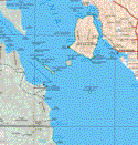 This map shows the major cities (ciudades) of Bahía de Kino Nuevo, Bahía de Kino.The map also shows the towns (pueblos) of El Dólar, EL Camarón, Guerrero, EL Puerto, Noche Buena, Bellavista, San Francisco, Oviachi, El Electrón, Pozo de Fátima Pitic, Santa Cruz, Las Viboras, Tepeyac.