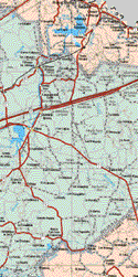 This map shows the major cities (ciudades) of Ciudad Camargo.The map also shows the towns (pueblos) of Rancherías, El Barretal, El Nogalito, San Francisco, Pozo Petrolero, Congregación Valadeces, Los López, Los García, Comales, Santa Rosalía, Ejido Santa Gertrudis, Piedras, El Sauz, el Quijote, San Manuel, Candido Aguilar, Burgos, La Pasión, El Lobo, Guadalupe, El Sayo Rosillo.