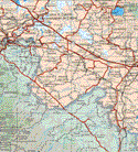 This map shows the major cities (ciudades) of San Antonio Tuxtla, Carlos A. Carrillo, Cosamaloapan de Carpio, Poblado de Tres, San Juan Bautista Tultepec, Isla, Juan Domínguez Clara, Acayucan, Abasolo del Valle, Nuevo Ixcatlan.The map also shows the towns (pueblos) of Nuevo San José Independencia, Ixmatlahuaca, Pachuca, San José Papaloapan, Dos Bocas, Tres Zapotes, Santiago Tuxtla, Caleria, Catemaco, Compapan, Ocelota, Fernando López Arias, Chicapextle, Axochio, Los Naranjos, Arroyo de Soldado, Salto de Eyipantla, Benito Juárez, Arroyo de Santiago, Nepaltepec, El Aguila, Zacoapan de Cabañas, El Zapote, Chacaltianguis, Tenejapa, Río de Tuxtla, Abrevaje, Emiliano Zapata, Novara, , El Popotal,  Los Mangos, Tlacojalpan, Vicente Guerrero, Norma, El Sauzal, Tierra Nueva, El Tesoro, Cujalapa, El Sauzal, Hueyapan de Ocampo, Villa Otatitlan, Linda Vista, Juan Díaz Covarrubias, Mazoco, La Cañada, Corral Nuevo, Villa Azueta, Colonia Domínguez, El Blanco, Corral Nuevo, Esperanza Malota, El Marcial, Ojo Verde, Coapa, La Lima, La Cequillla, Los Huayacanes, Dehesa, Lealtad de Muñoz, El Serrano, La Victoria, Los Tigres, San Juan Evangelista, Sayula de Alemán, Playa Vicente, Arenal Santana,  Villa Juanita, Saladero, Aguilera, Bellaco, Tomate Río Manso, Santa Teresa, El Porvenir, Campo Nueve, Nueva Era, Xocolapa, Benito Juárez, Boca del Monte, Tatahuacapa, Monte Verde, Guadalupe Victoria, Loma Bonita, Macay, Lázaro Cárdenas, Palma Morena, El Paraíso, El Suchi, Jesús Carranza, Colombia, Suchipatitlan del Río.