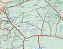 The map also shows the towns (pueblos) of Santa Rosa, Kambul, Esperanza, Xpenchil.