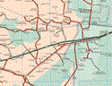 This map shows the major cities (ciudades) of Tixcancal, Chan Cenote, Popolnah, Nahbalam, Mucel, Hunuku, Kuxeb, Xcan, Sibicchen, Yalcaba, Xalau, Chemax, Kanxoc. The map also shows the towns (pueblos) of El Ramonal, Dzununcan, San Manuel, san Luis Tzuc Tuk, San Luis, San Jose Montecristo, Santa Rosa, El Eden, Dzonot Mezo, Chable, Yohatzonot, San Isidro Kankab Dzonot, San Lorenzo Chiquila, Trascarral, Chan Tres Reyes, San Andres, San Roman, Yokatzonot Presentado, Naranjal, San Pedro Chemox, Actuncah, San Juan Chen, Kanchechen, Xtut, Texas, Santa Cruz, Dzalbay, Cocoyol, Buenavista, Cholul, Uspibil, Chahuail, Ramonal, X maap, X Catzin, Pabalam, joteach, Dzidzilche