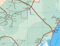 This map shows the towns (pueblos) of Xel'Ha, Chulutan, Balmay, Dzitnup, Sidra Kin, Lol'Be, Dzok, X'Ulub, Chamul.