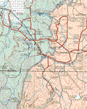 This map shows the major cities (ciudades) of Ejido Colectivo Zaragoza, Colonia Gral. J. González Ortega, Mateo Gómez, Mateo Gómez, charco Blanco, Villa insurgentes, Ojo de Agua, Sombrete, José Maria Morelos.The map also shows the towns (pueblos) of Emilio Carranza, Manantial de la Honda, Milpillas, Colonia Hidalgo, Colonia Miguel Alemán, Colonia Flores García, Doroteo Arango, Agua Zarca, Ignacio Allende, Colonia José Maria Morelos, San José de Félix, Emiliano Zapata, San Martín, Gualterlo, Ignacio Zaragoza Frío, Felipe Angeles, San José de Ranchos, Chalchihuites, San José de Mesillas, El Escritorio, La Colorada, Molina, Estancia de Guadalupe, Jiménez de Teul, Ojo de Agua la Batea, Ejido del Niño Artilleco, Refugio de los Pozos.