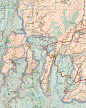 This map shows the major cities (ciudades) of Valparaíso, San Antonio de Padua.The map also shows the towns (pueblos) of Corralitos, Los Hornillos, Milpillas de la Sierra, Ameca la Vieja, Los Finos, Mimbres, San Rafael de las Tablas, San Pedro de la Sierra, Trojes, San José del Vergel, San Martín, San Juan Capistrano, El Tulillo, Santa Lucia de la Sierra, San Diego, Palmitos, San Pedro Pastoria, Tepetates, Laguna grande, Monte Escobedo, Estancia de Garcia.