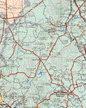 This map shows the major cities (ciudades) of La de Abajo.The map also shows the towns (pueblos) of Santa Elena.